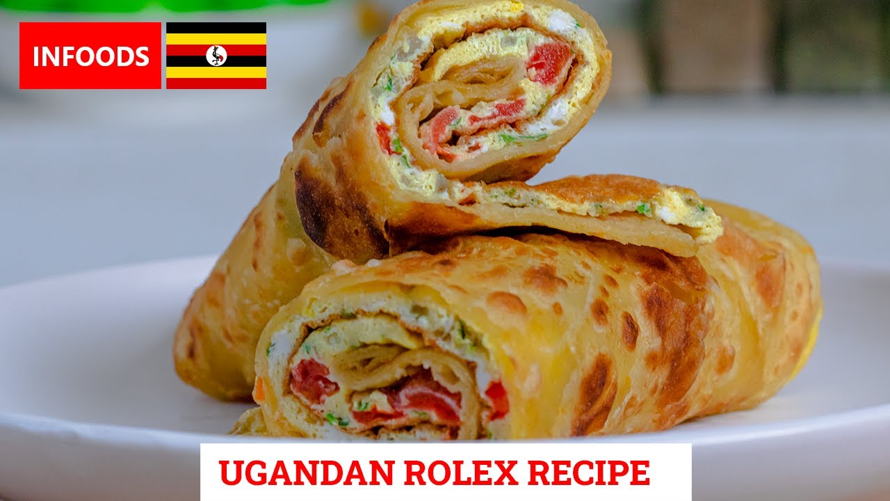 🇺🇬 Рецепт угандийских часов Rolex | Как приготовить чапати для часов Rolex | Угандийская уличная ...