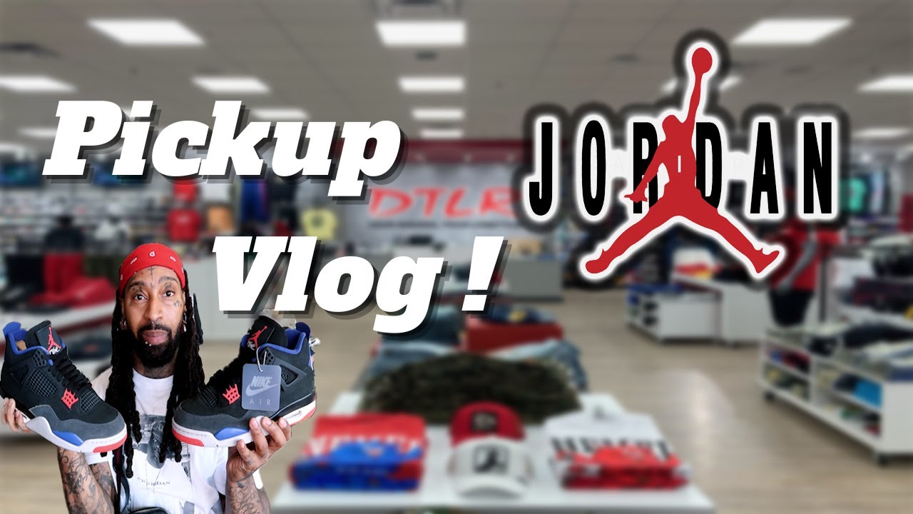 Air Jordan 4 Retro OG Rare Air Pickup Up Vlog !