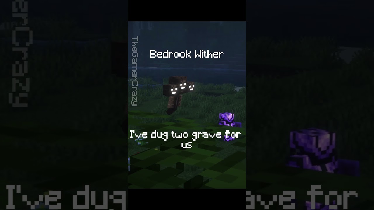 Java wither vs Bedrock wither