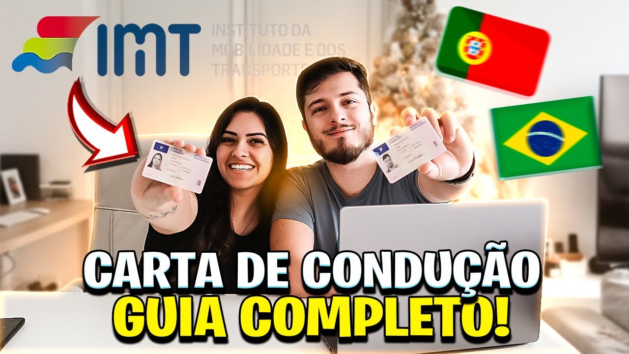COMO TROCAR A CARTA DE CONDUÇÃO BRASILEIRA PARA PORTUGUESA | PASSO A PASSO 2024 🇵🇹