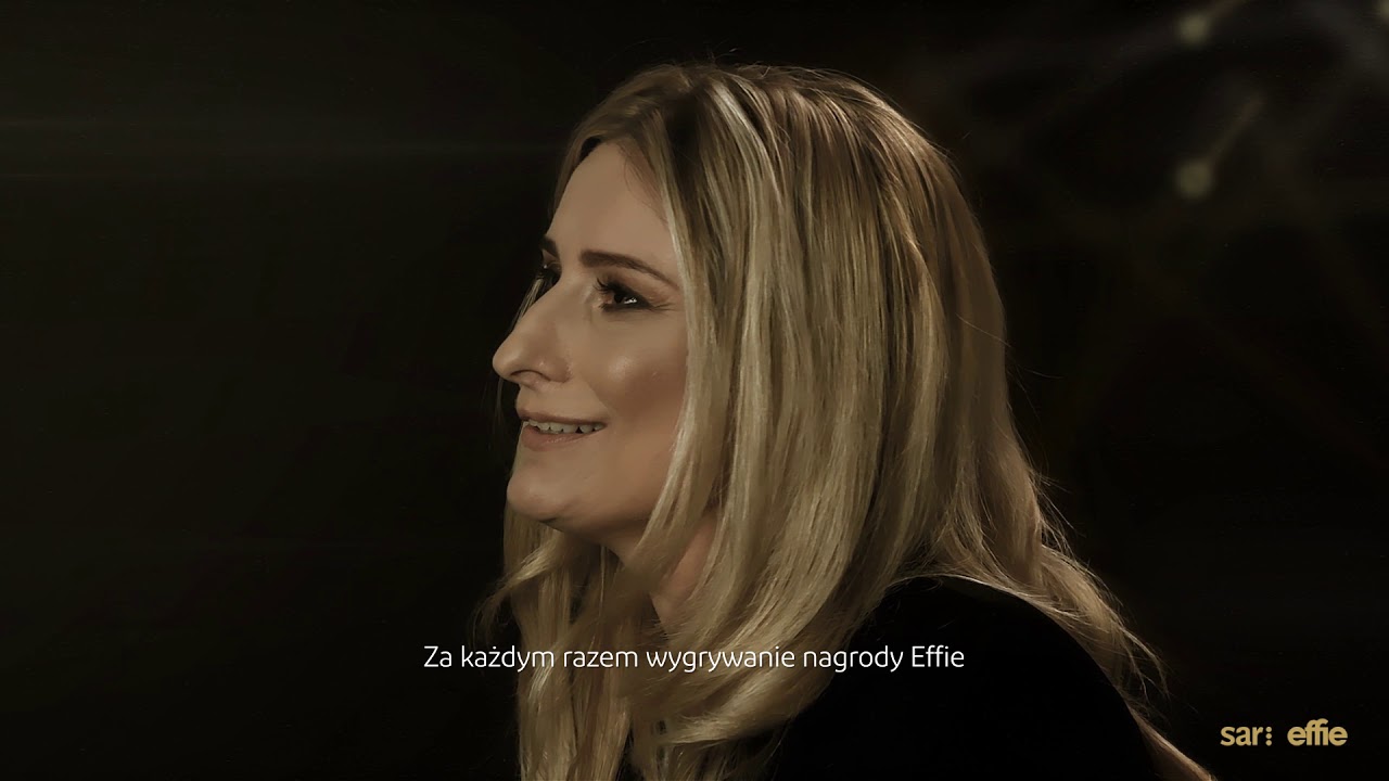 Anna Pańczyk na 20-lecie Effie Poland
