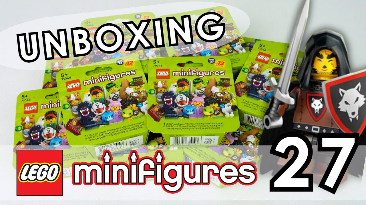 LEGO MINIFIGURKI SERIA 27 (71048) / UNBOXING 🌍