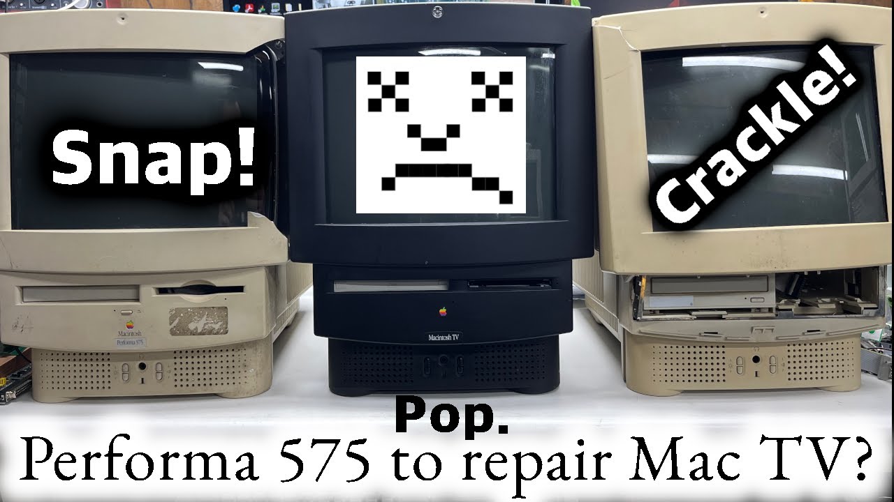 68060 adapter in a Mac? & Can I repair my Macintosh TV using Performa 575 chassis?