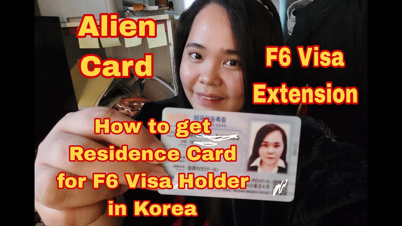 HOW TO APPLY ALIEN CARD FOR F6 VISA HOLDER | KOREA RESIDENCE CARD | F6 VISA KOREA EXTENSION