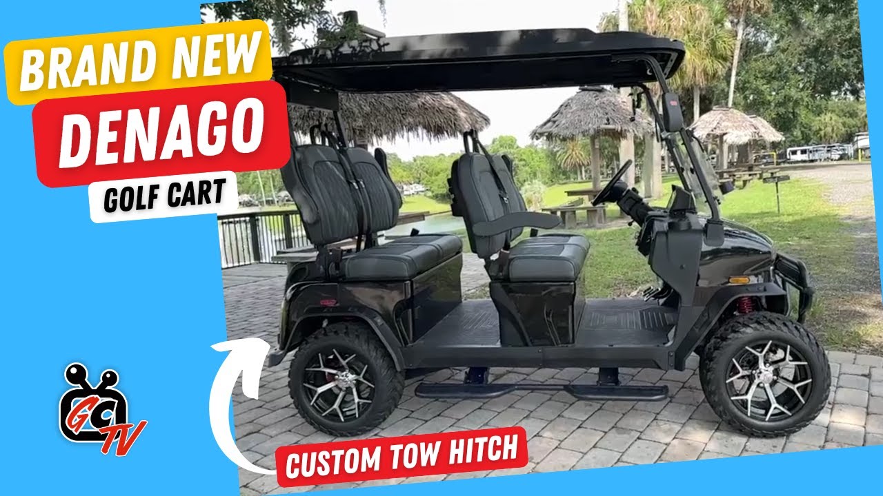 Brand New DENAGO Golf Cart with Custom Upgrades - GolfCartingTV