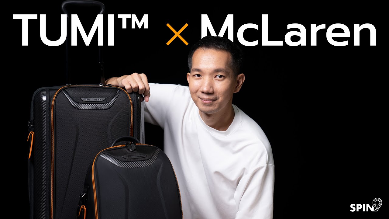 [spin9] รีวิว TUMI x McLaren กระเป๋าคอลเลคชั่นพิเศษ การรวมกันของ 2 แบรนด์ที่(ราคา)ไม่ธรรมดา