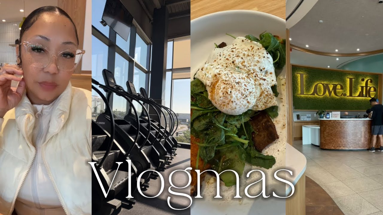 VLOGMAS DAY 8: Apron Belly Workout |  Marriage Insecurities | Eggnog Latte | Supplement Shopping 