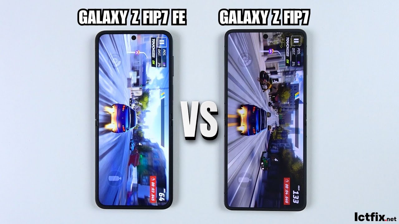 Samsung Z Flip7 vs Samsung Z Flip7 FE | Video test Display, SpeedTest, Camera Comparison