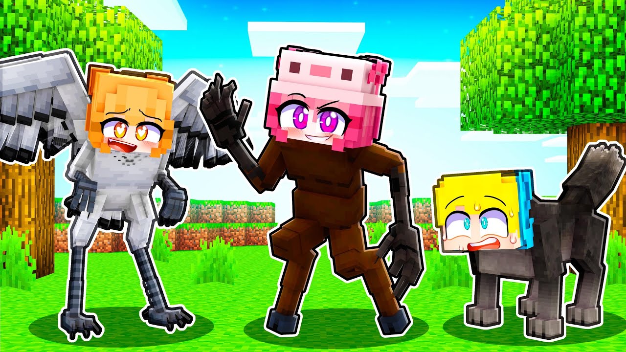 Meine Freunde als 99 NÄCHTE CHARAKTERE in Minecraft!