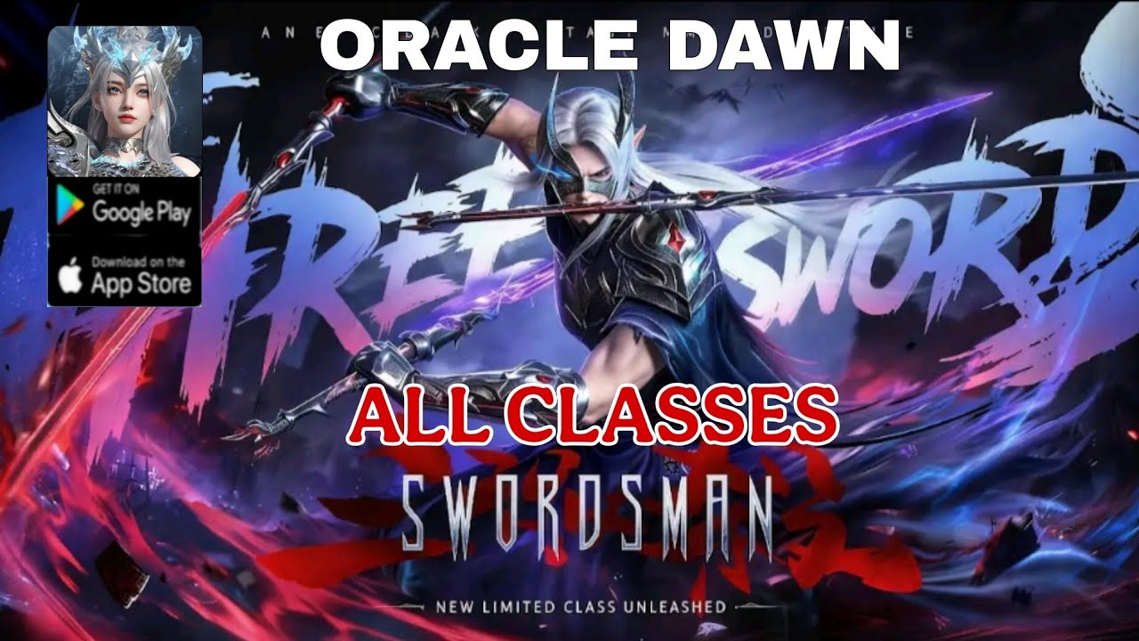 Игровой процесс Oracle Dawn и все классы — грядущая MMORPG игра для Android.