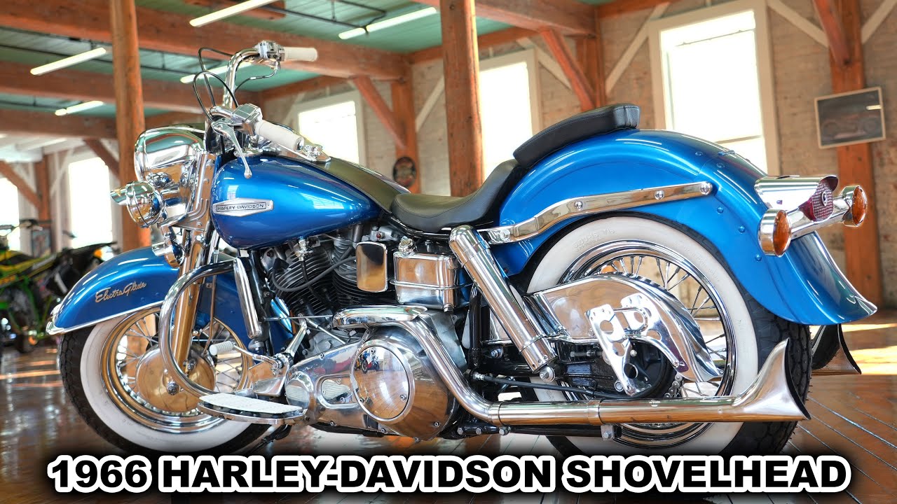 SPECTACULAR FIRST YEAR GENERATOR-SHOVEL 1966 HARLEY-DAVIDSON FLH SHOVEL-HEAD