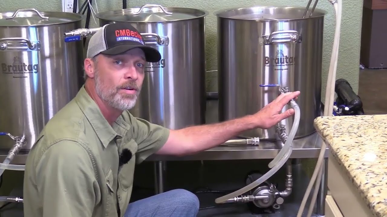 День пива Brautag Brew Day с домашним пивом Happy Hour | HERMS Brewing