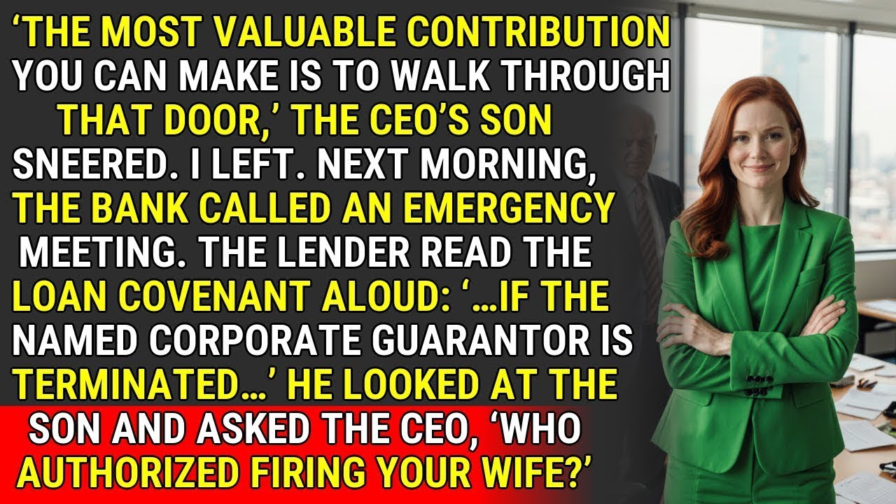 The Most Valuable Contribution Was Walking Out – Then the Bank Called ♟️