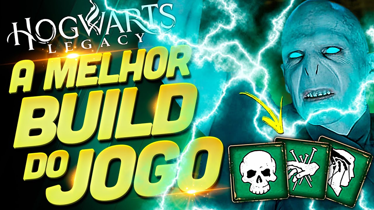 A MELHOR BUILD DE HOGWARTS LEGACY QUEBRA O JOGO INTEIRO COM FEITIÇOS IMPERDOÁVEIS - GUIA COMPLETO