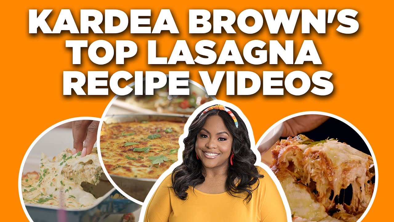 Kardea Brown's Top Lasagna Recipe Videos | Delicious Miss Brown | Food Network