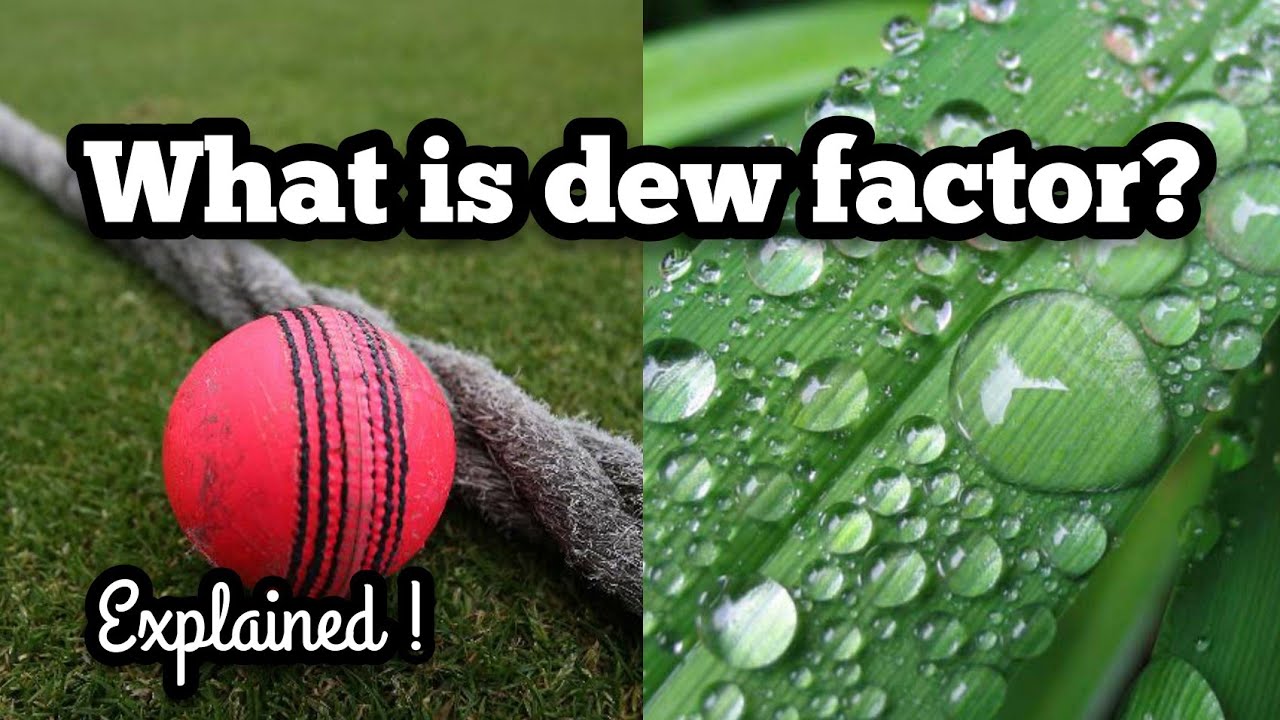What is dew factor ? | This Week Cricket
