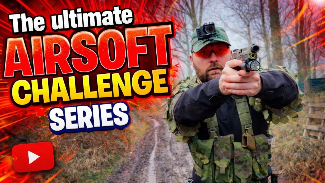 I Played a Full Game Day With ONLY a Pistol… (Ultimate Airsoft Challenge series) Ft- @BazAirsoft