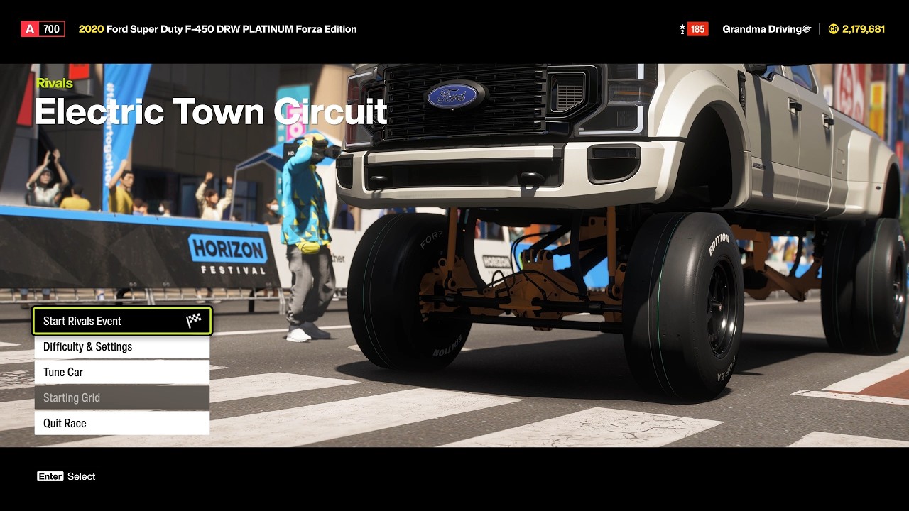 I got a Circuit WORLD RECORD with a Lifted F450 Truck in Forza Horizon 6