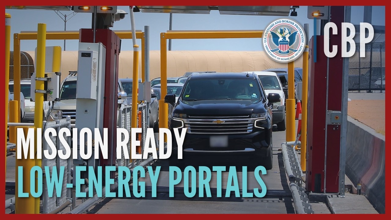 Searching for Anomalies - Low Energy Portals | Mission Ready | CBP