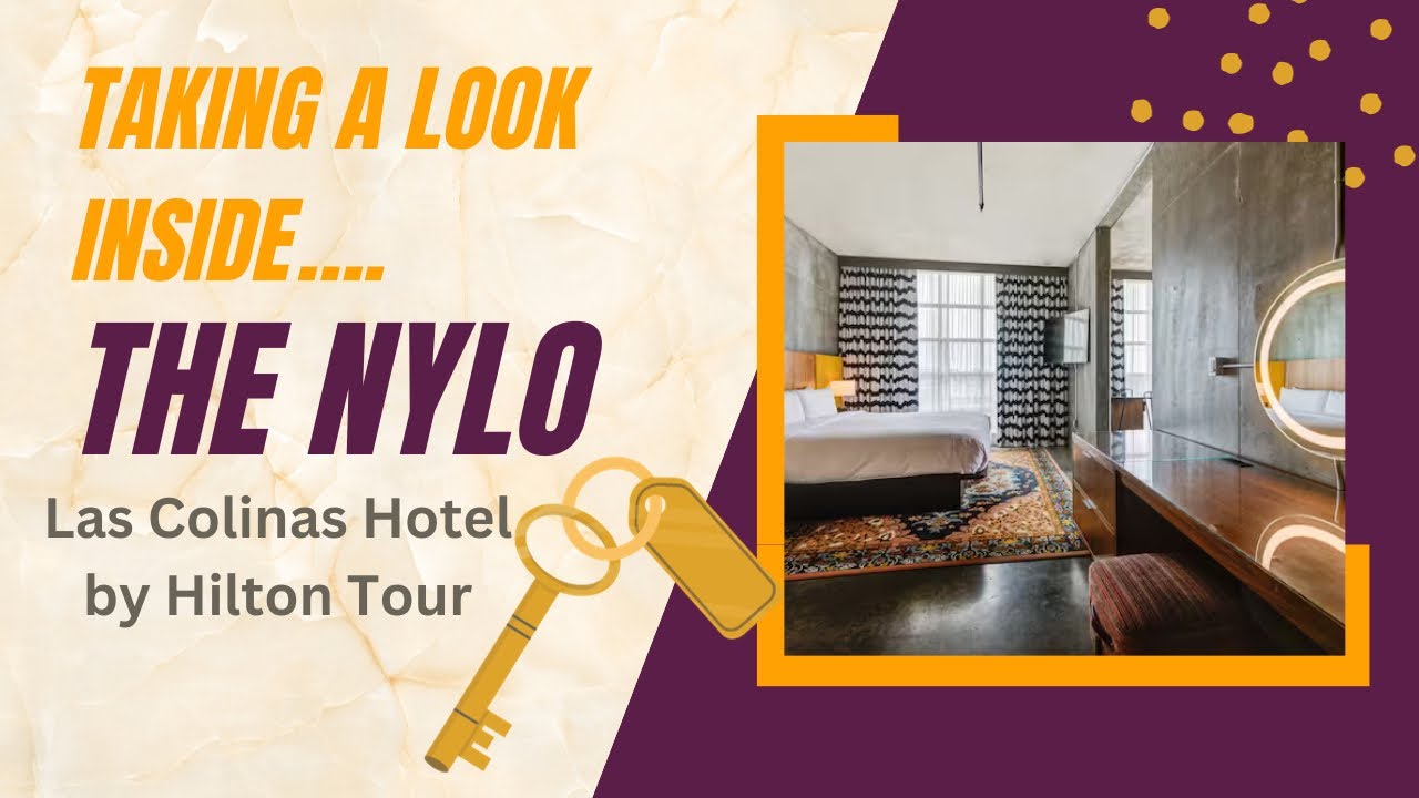 NyLo Las Colinas tapestry Hotel | My go to hotel for a nice & quick stay ✨