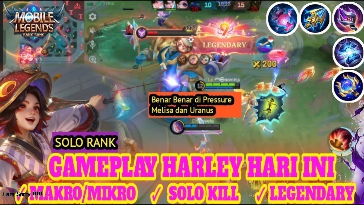 HARLEY JUNGLER TERBARU 2026 !! TIM KENA PRESSURE MENCOBA BANGKIT DAN EPIC COMBACK ^-^ #harley #mlbb