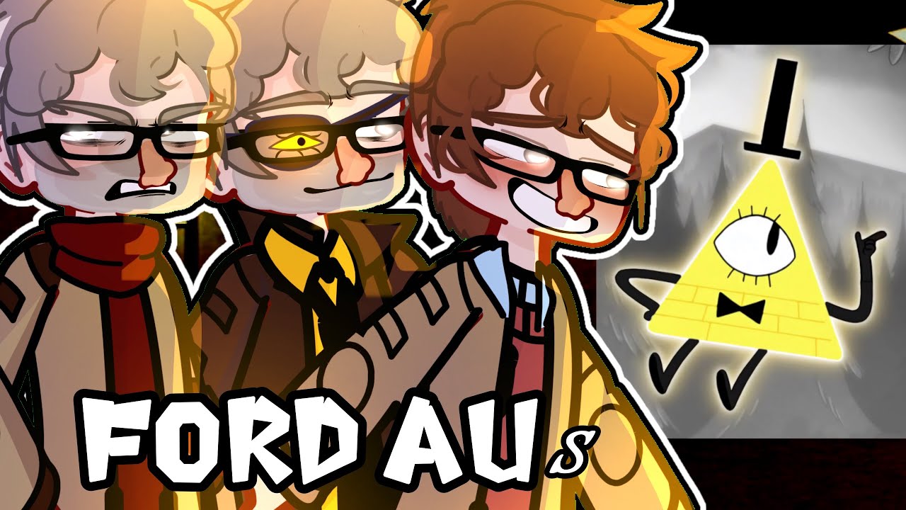 Gravity Falls Ford AUs react to  Bill Cipher // BillFord // Fiddleauthor ❤️Gacha Disney+