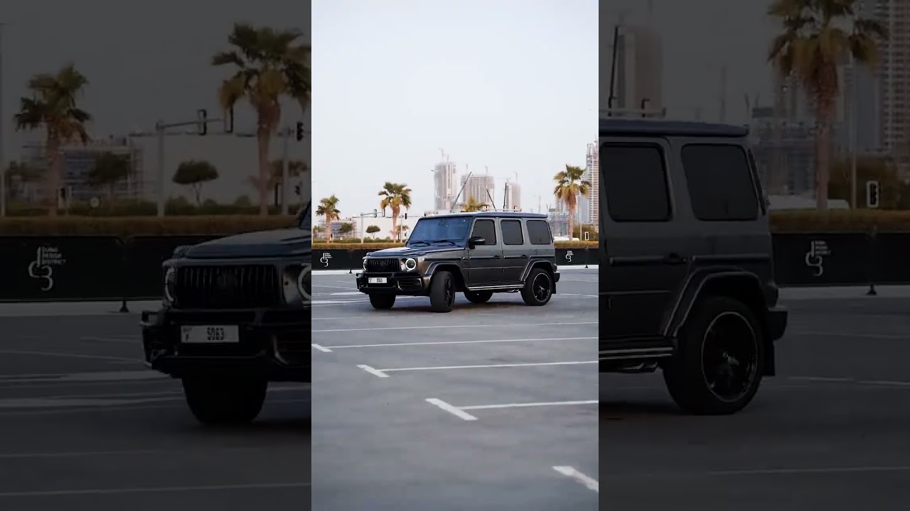 Mercedes g wagon in road 🥰