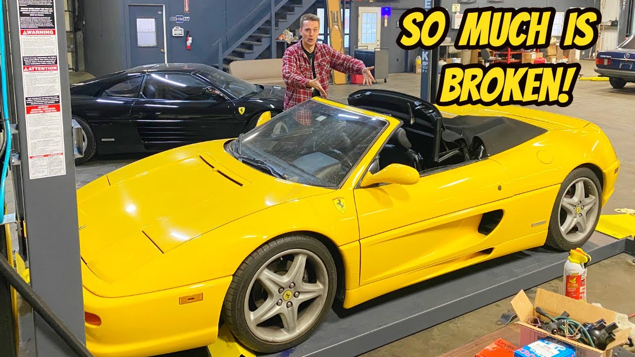 The last cheap Ferrari F355 was cheap for a reason. SO MUCH IS BROKEN!