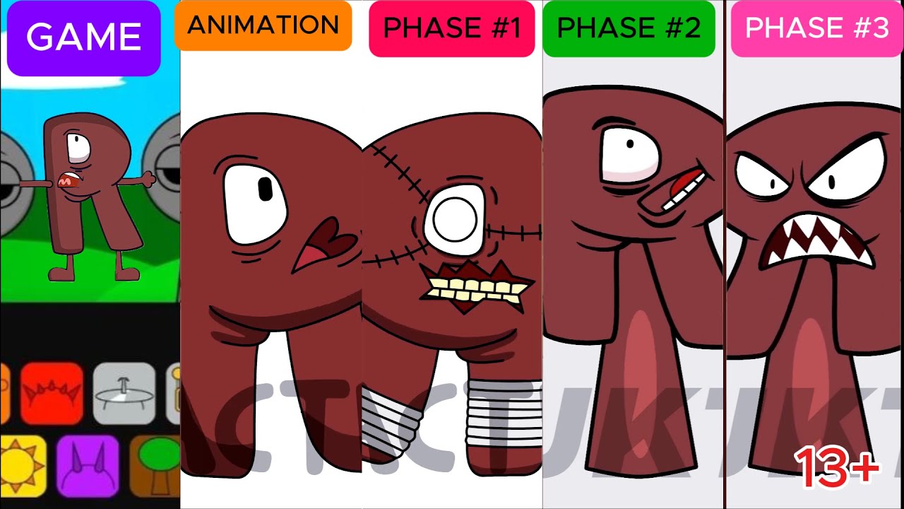 Incredibox Sprunki OC: R (from Alphabet Lore) Game,Animation,Phase1,Phase2,Phase3  |SprunkBoost