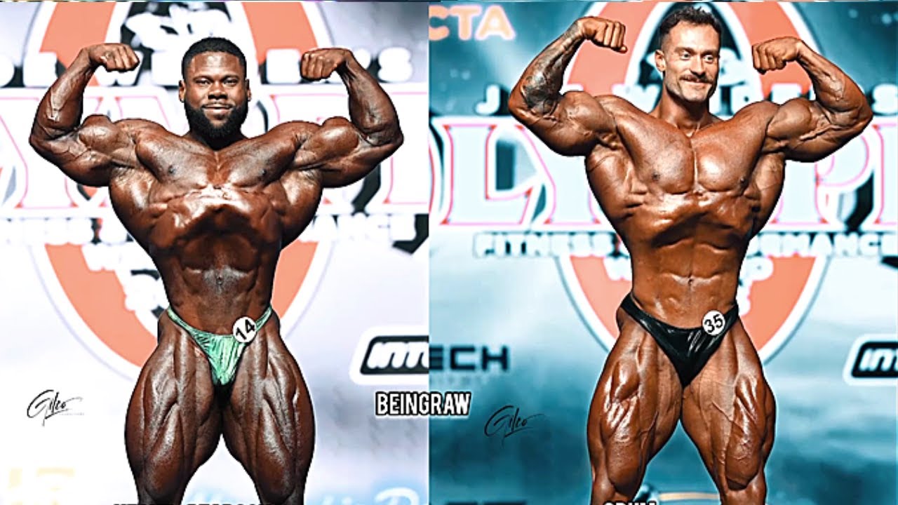 Cbum (Classic Physique Champ) VS Keone Pearson (212 Champ) Physique Comparison at Mr. Olympia 2023