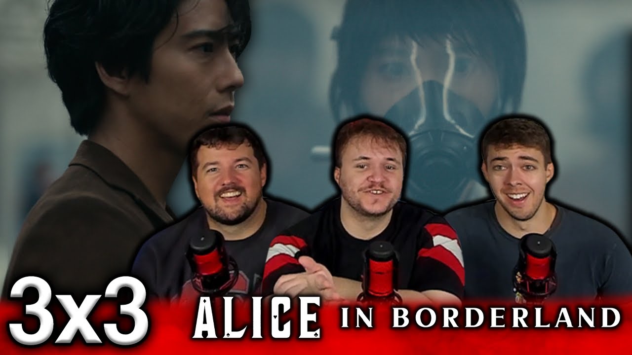 ИГРА В ПОЕЗД!?! | Alice in Borderland 3x3 Первая реакция группы!