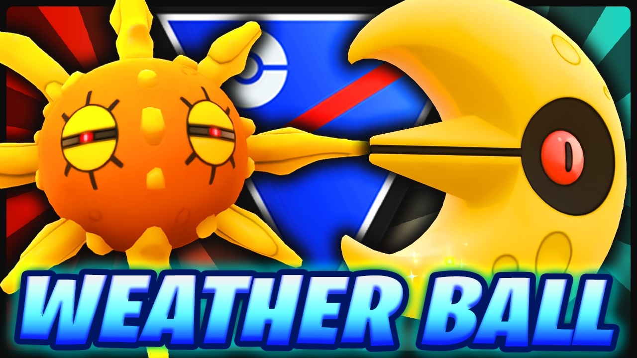 Double Weather Ball is here! 🌞🌙 BUFFED Solrock and Lunatone put the Great League meta to the test