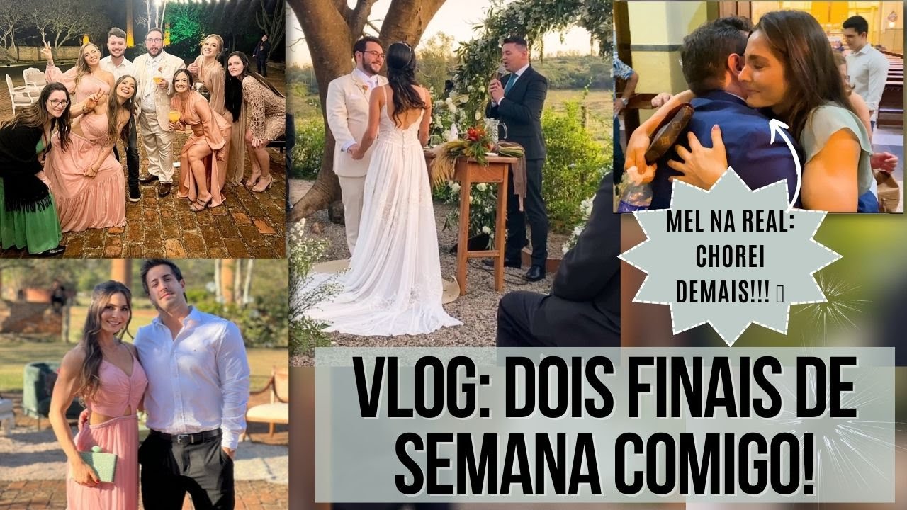 DOIS FINAIS DE SEMANA COMIGO: MANTENDO A DIETA NO CASAMENTO | SE ARRUME COMIGO | WEEKEND VLOG