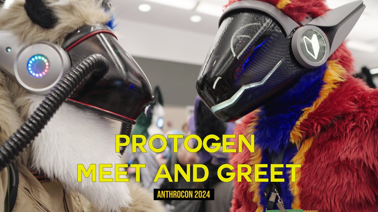 Protogen Meetup at Anthrocon 2024