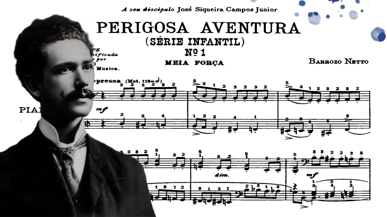 Barrozo Netto - Perigosa aventura (No.1 da S&eacute;rie infantil) (Luis Kolodin, piano)