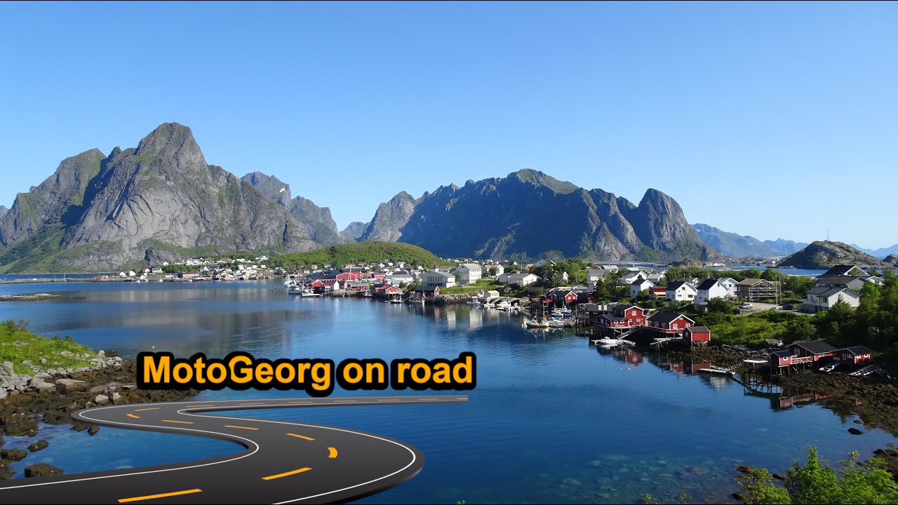 Norwegen / Lofoten - von Moskens über Å nach Lødingen - Skandinavien mit Motorrad - Teil15