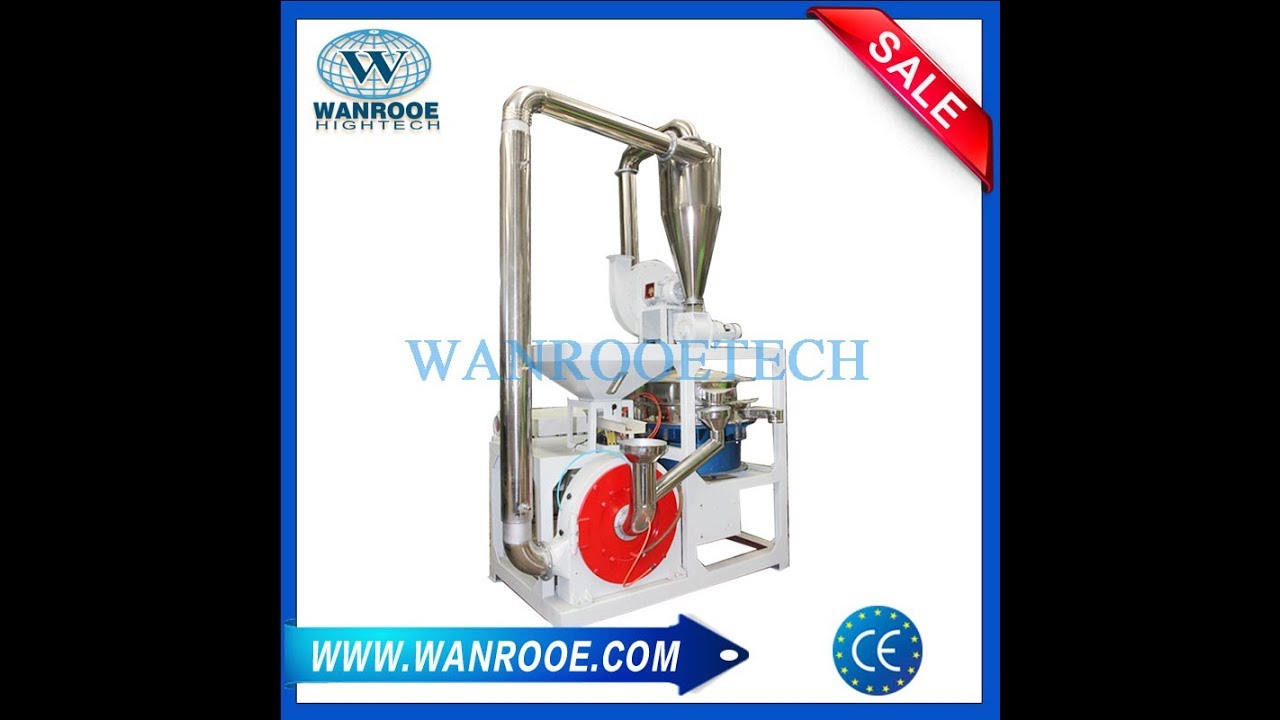 PVC Recycling, Rotational Molding, Compounding and Master batching Pulverizer