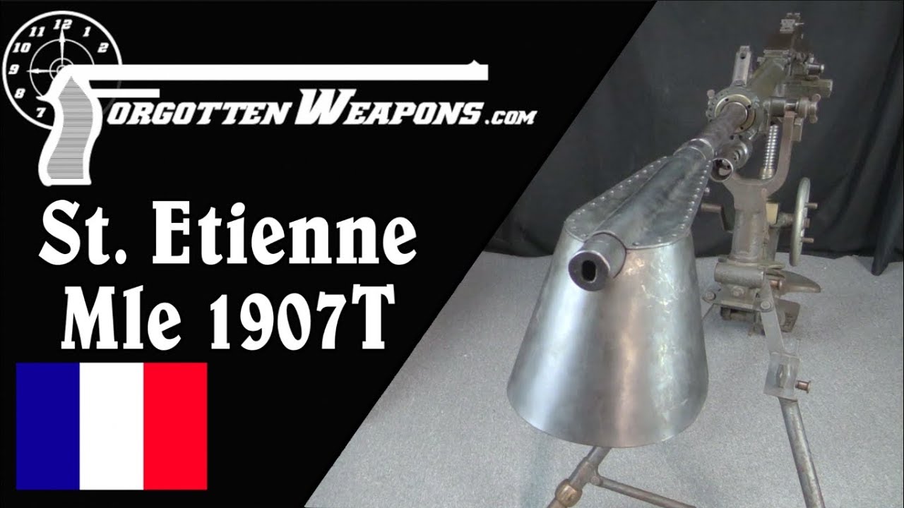 The St Etienne Mle 1907: France's Domestic Heavy Machine Gun