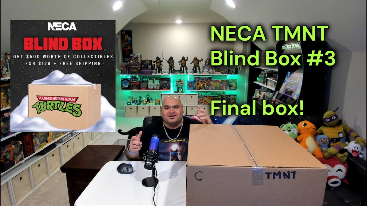 NECA TMNT Blind Box #3 Unboxing
