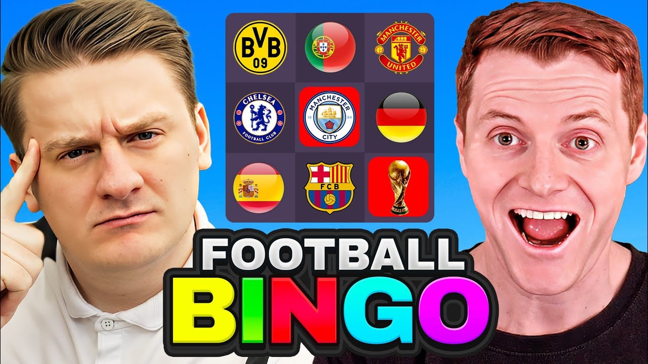 FOOTBALL BINGO Vs @CapgunTom