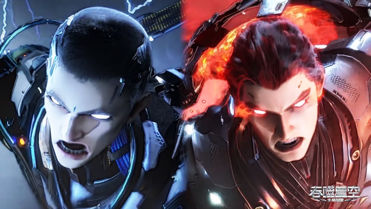 ⚓洪与雷神的绝响！地球最强两人参战！雷神被斩断身体任旧发出最强一击击杀金角巨兽！【吞噬星空 Swallowed Star】