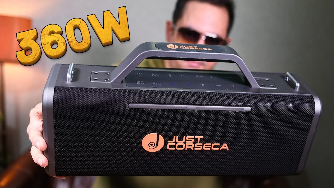 Just Corseca Sonic Stream - The portable ultimate party speaker