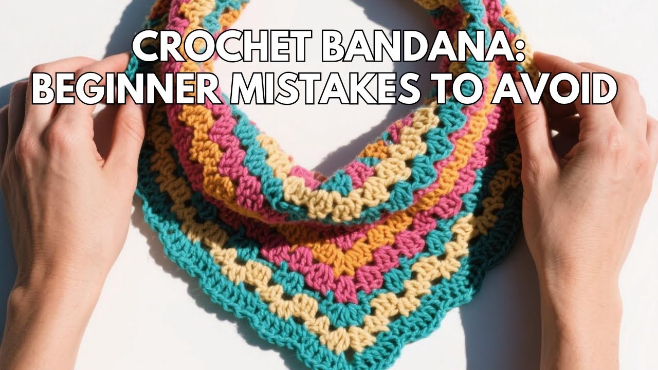 Crochet Bandana: Beginner Mistakes to Avoid