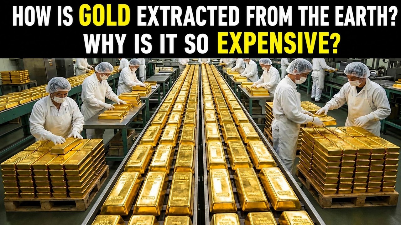 How Gold Is Really Made  The Process Nobody Talks