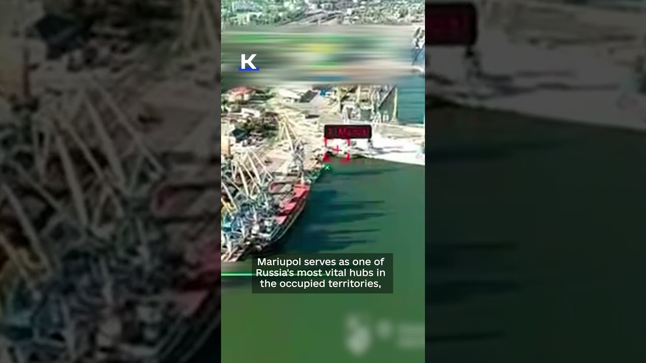 Russian-occupied Mariupol port no longer operational after Ukrainian strikes, Azov Corps says