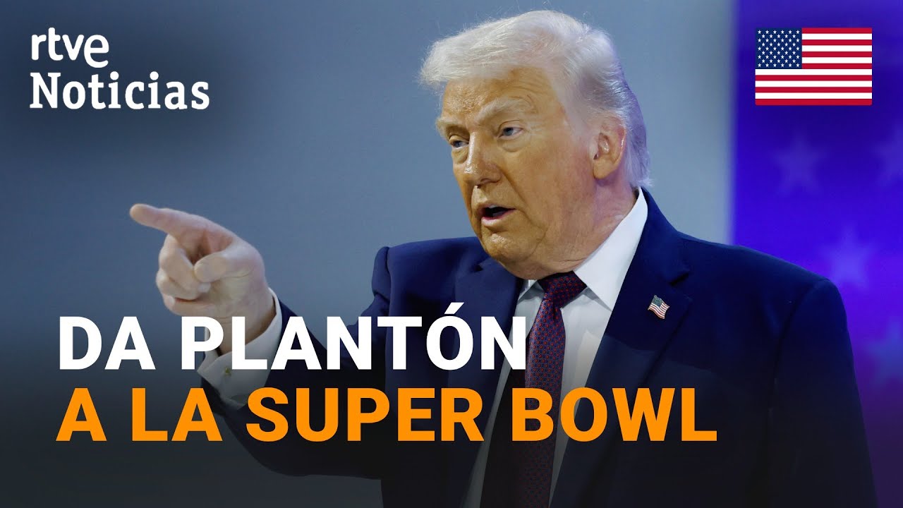 TRUMP se declara “ANTI” BAD BUNNY Y GREEN DAY  y EVITA LA FINAL de la NFL | RTVE Noticias