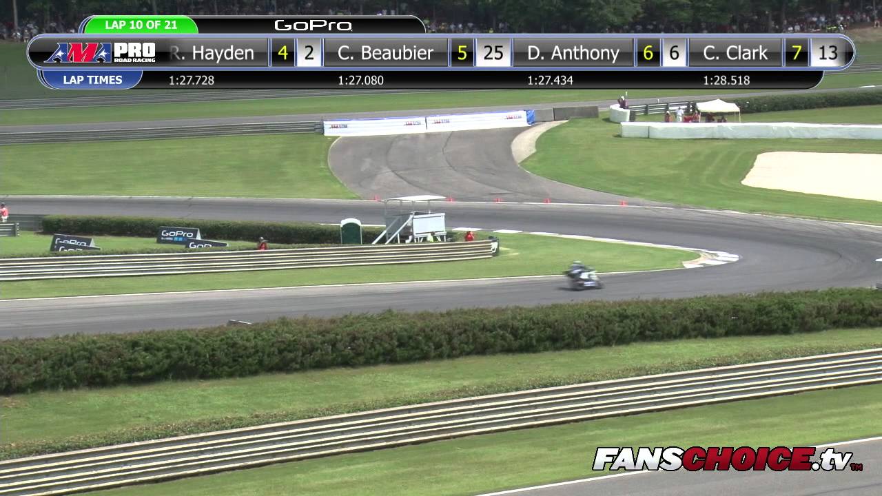 AMA Pro SuperBike - Barber Motorsports Park - 2014 FULL Race 2 (HD)