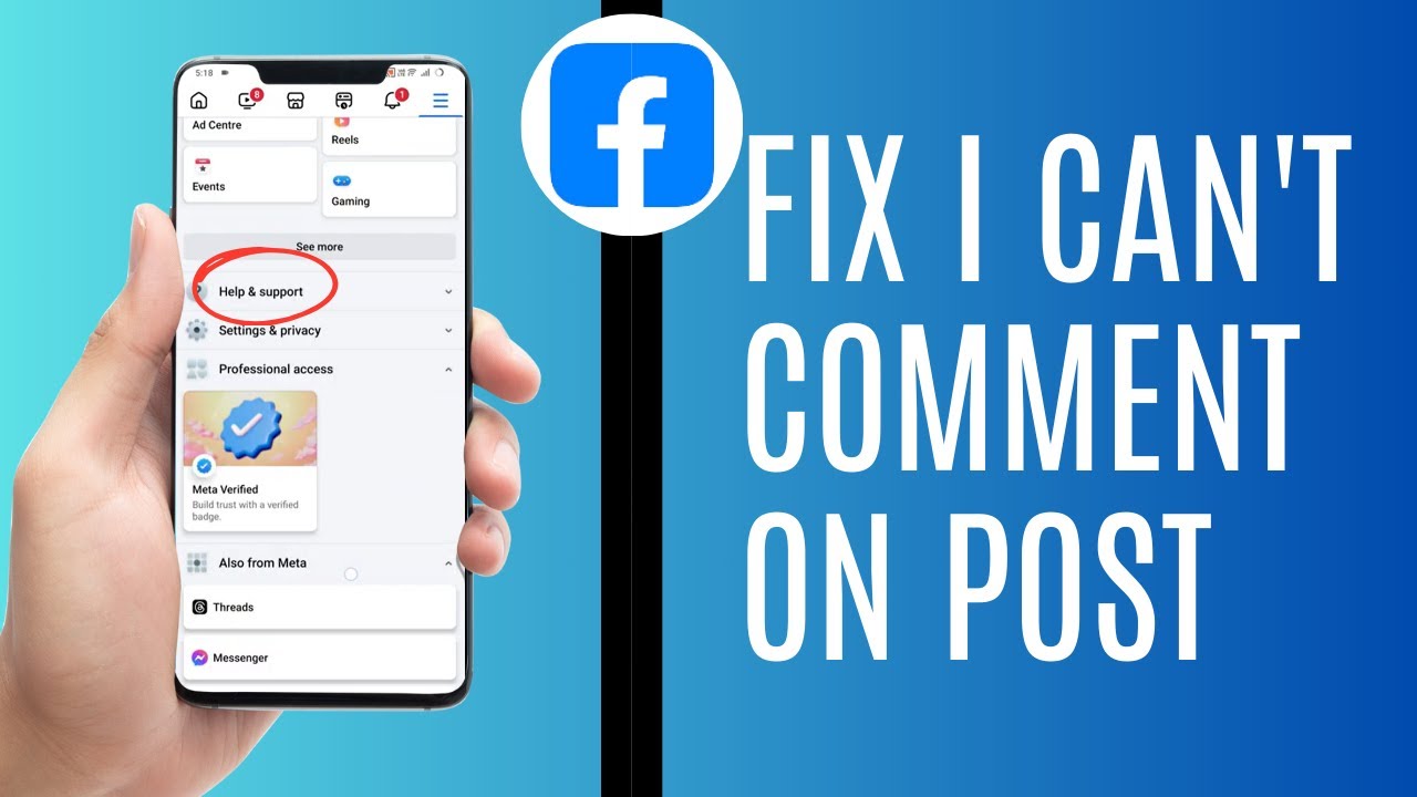 ❌How To FIX I CAN'T COMMENT On Facebook POST✔️
