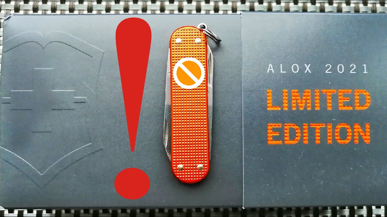 Почему НЕ СТОИТ покупать ЛИМИТИРОВАННЫЕ ножи VICTORINOX на примере Alox Classic Limited Edition 2021