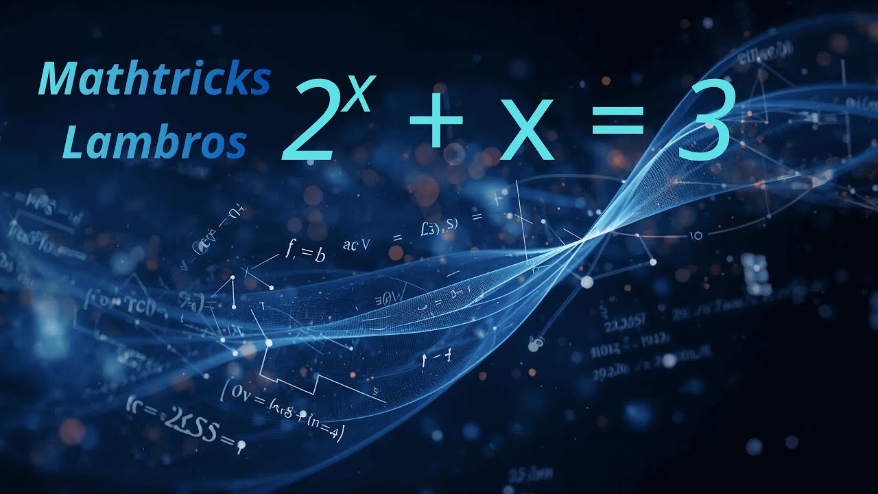 mix of polynomial and exponential equation